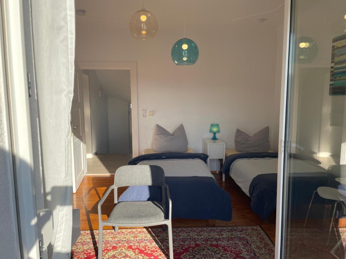 Altstadt Naehe 7 Min Fussweg Ueber Alte Maibruecke Zu Pension Mit Balkon & Garten, Ideal For Long Stay, Relocation Ochsenfurt Esterno foto